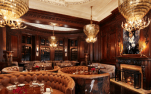 BlueBlood Steakhouse inside Casa Loma in Toronto, ON DiRoNA Awarded Restaurant
