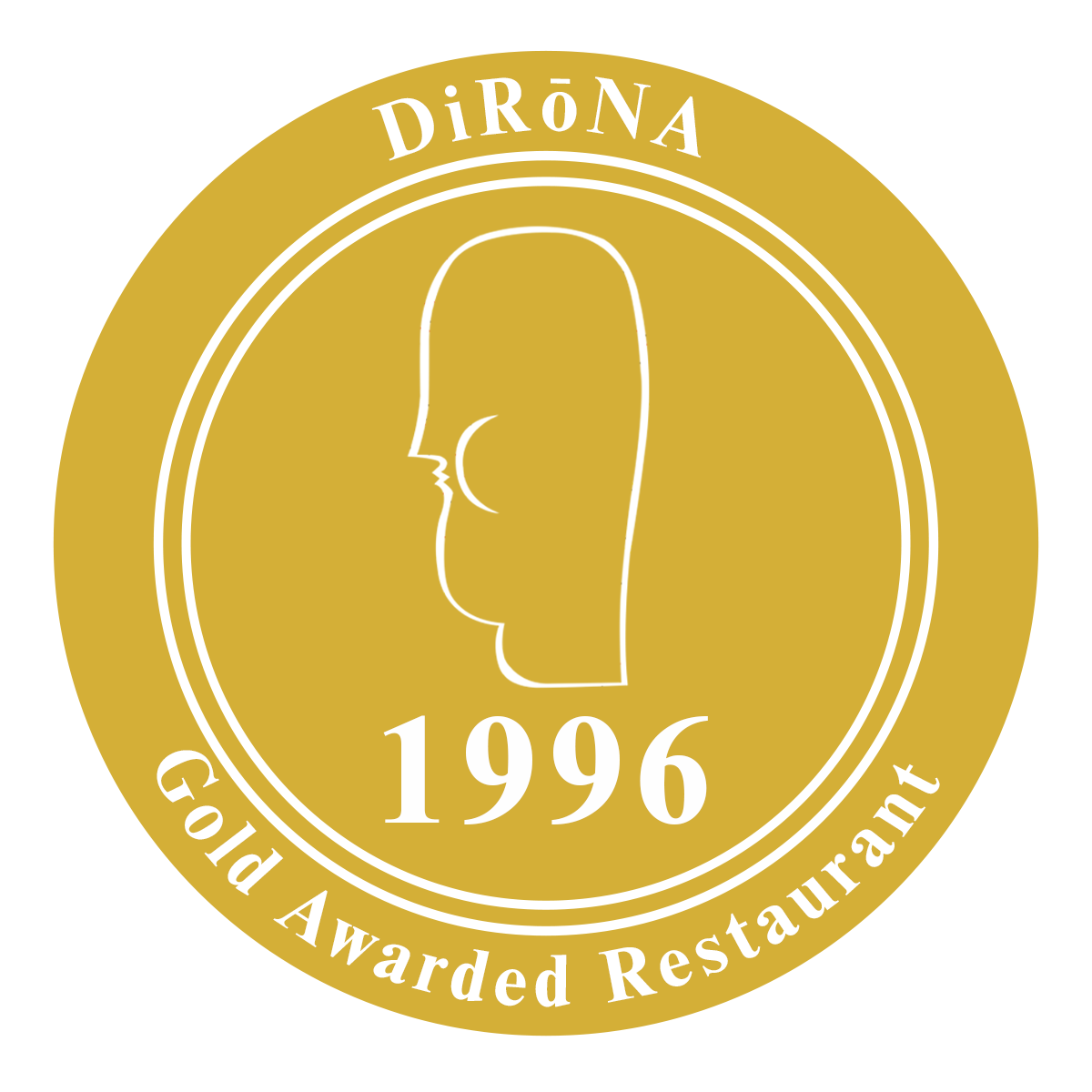 DiRoNA Since Badge-gold-1996